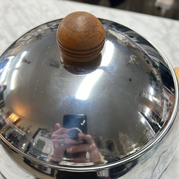 Vintage West Bend Aluminum Penguin Hot & Cold Server Made in USA - Picture 5 of 11